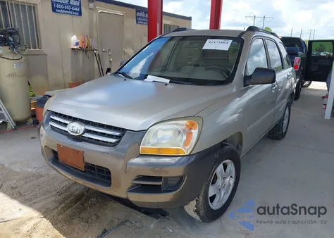 2007 Kia Sportage Lx z USA, uszkodzony, nr VIN KNDJF724877443560